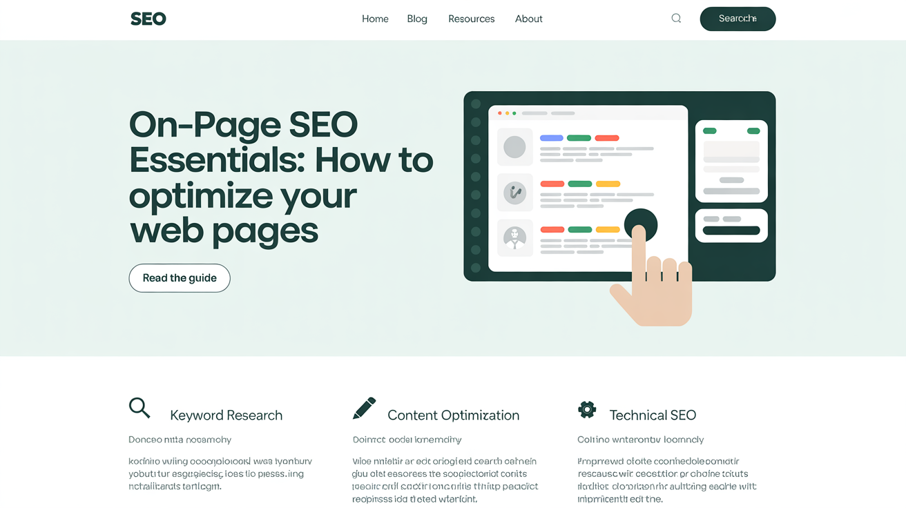 on page seo On-Page SEO Essentials: How to Optimize Your Web Pages